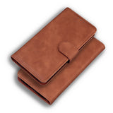 EIDERWOOD Samsung Galaxy A32 (4G) Faux Leather Flip Case with Cardholder & Stand Function - Brown