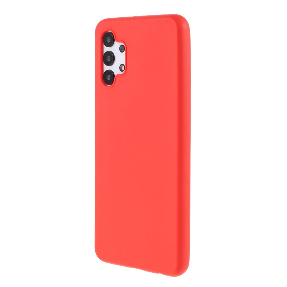 Samsung Galaxy A32 (5G) Flexible Matte Plastic Case - Red