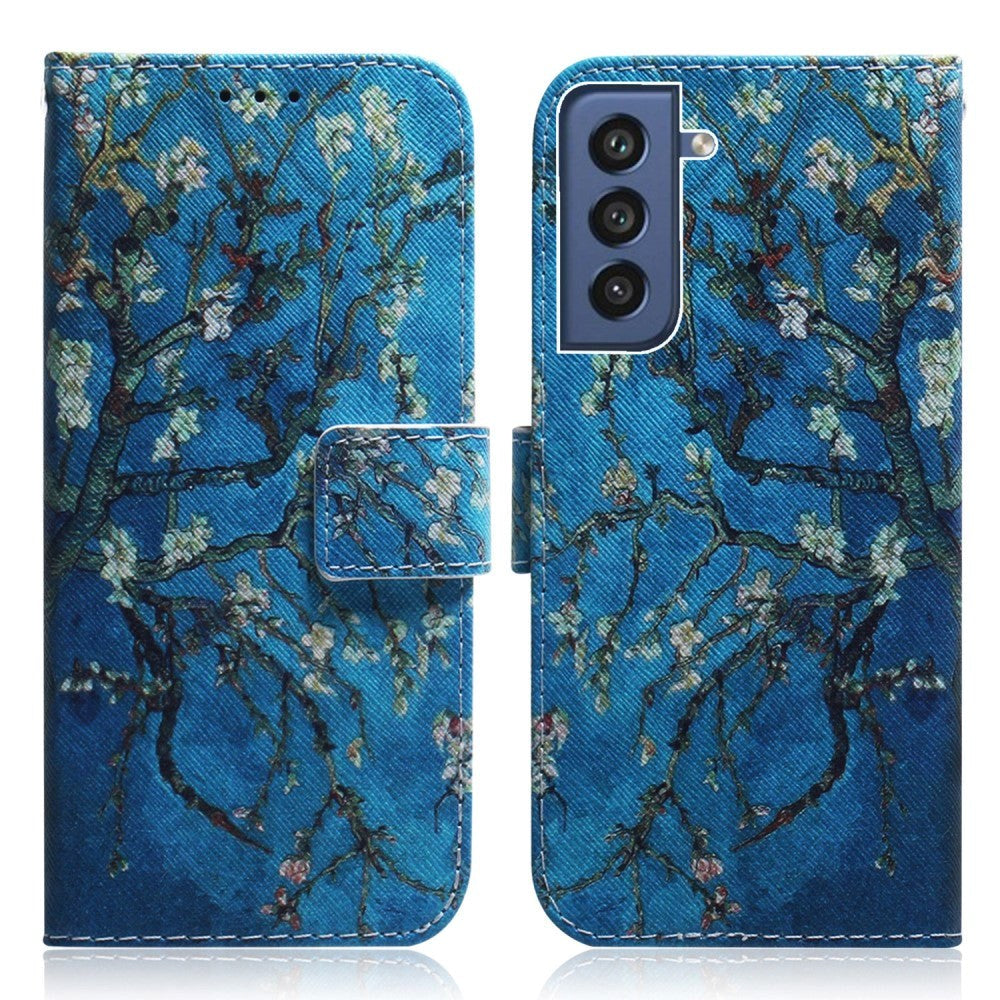 Samsung Galaxy S21 FE (5G) Leather Wallet Case - Tree in the Night