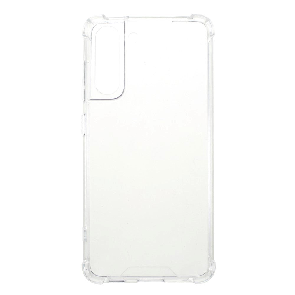 Samsung Galaxy S21 FE (5G) Shock-Proof Hybrid Plastic Case - Transparent