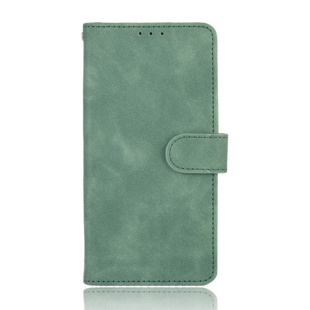 EIDERWOOD Samsung Galaxy A22 (4G) Faux Leather Flip Case with Cardholder & Stand Function - Green