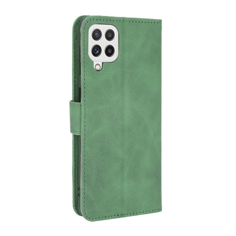 EIDERWOOD Samsung Galaxy A22 (4G) Faux Leather Flip Case with Cardholder & Stand Function - Green
