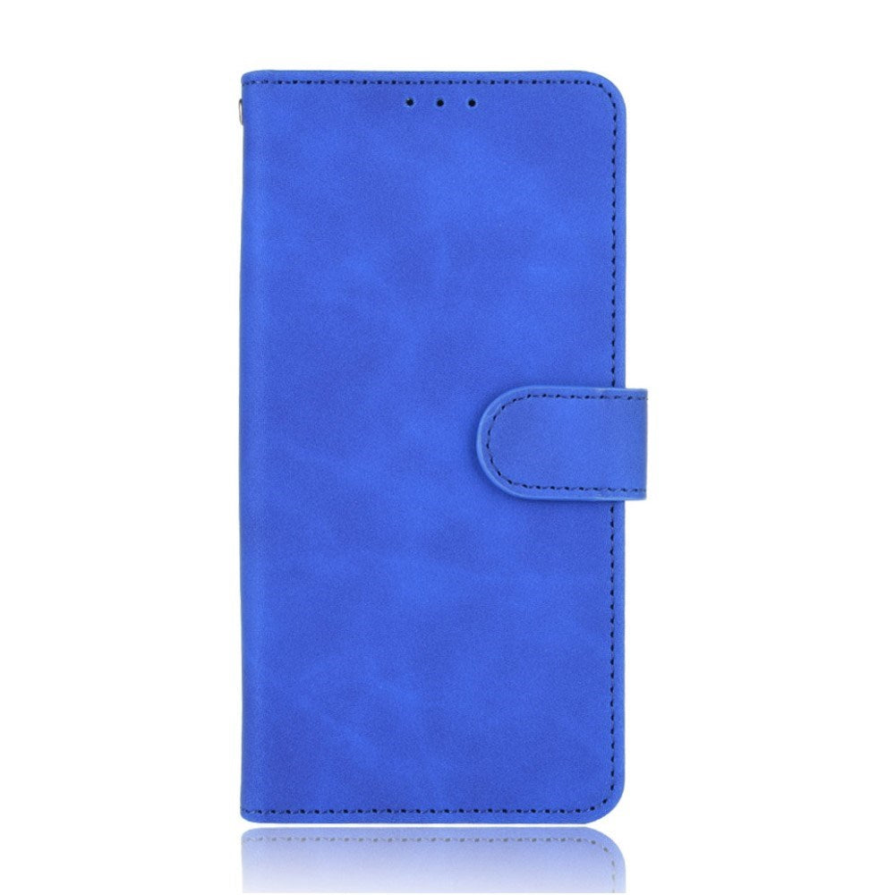 EIDERWOOD Samsung Galaxy A22 (4G) Faux Leather Flip Case with Cardholder & Stand Function - Blue