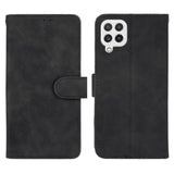 EIDERWOOD Samsung Galaxy A22 (4G) Faux Leather Flip Case with Cardholder & Stand Function - Black