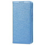 Samsung Galaxy A52 (4G / 5G) / A52s (5G) Leather Case - Silk Texture w. Wallet - Blue