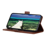 Samsung Galaxy S22 Soft Leather Wallet Case - Dark brown