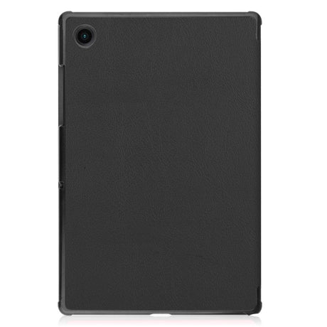 Samsung Galaxy Tab A8 10.5" Tri-Fold Leather Case - Black