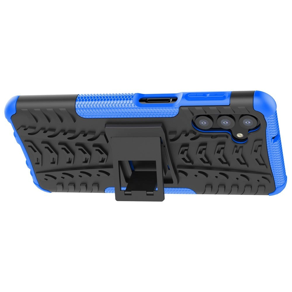 Samsung Galaxy A04s / A13 (5G) Cool Tyre Tough Case w. Stand - Blue