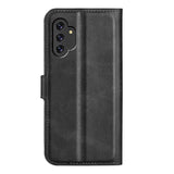 EIDERWOOD Samsung Galaxy A13 (4G) Faux Leather Flip Case - Black