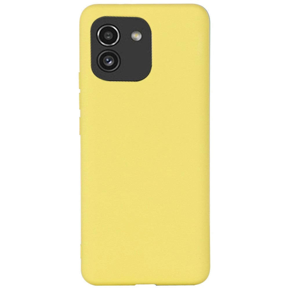 Samsung Galaxy A03 Liquid Silicone Case - Yellow