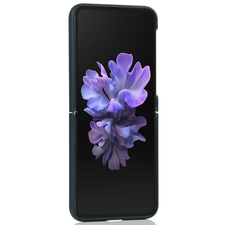 EIDERWOOD Samsung Galaxy Z Flip3 (5G) Hard Plastic Case with Kickstand - Green