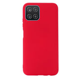 Samsung Galaxy A03 Liquid Silicone Case w. Strap - Red