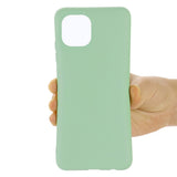 Samsung Galaxy A03 Liquid Silicone Case w. Strap - Green