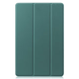 EIDERWOOD Samsung Galaxy Tab S8 Faux Leather Trifold Flip Case - Green