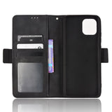 Samsung Galaxy A03 Soft leather Wallet Case - Black