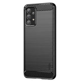 Samsung Galaxy A23 (5G) Mofi Brewed Carbon Fiber Flexible Plastic Case - Black