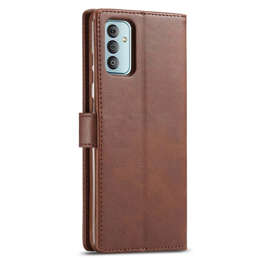 Samsung Galaxy M23 (5G) Leather Wallet Case - Brown