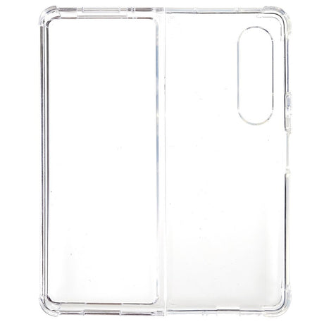 EIDERWOOD Samsung Galaxy Z Fold3 (5G) Plastic Case with Shock Absorbing Corners - Transparent