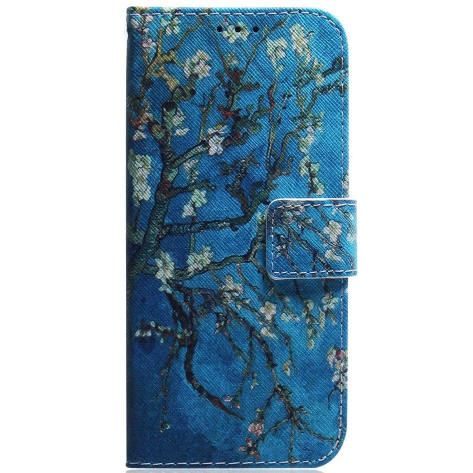 Sony Xperia 1 IV Leather Flip Case with Wallet - Tree