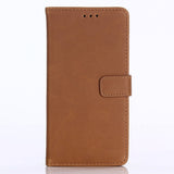 Huawei P20 Lite (2018) Wallet Leather Case Brown