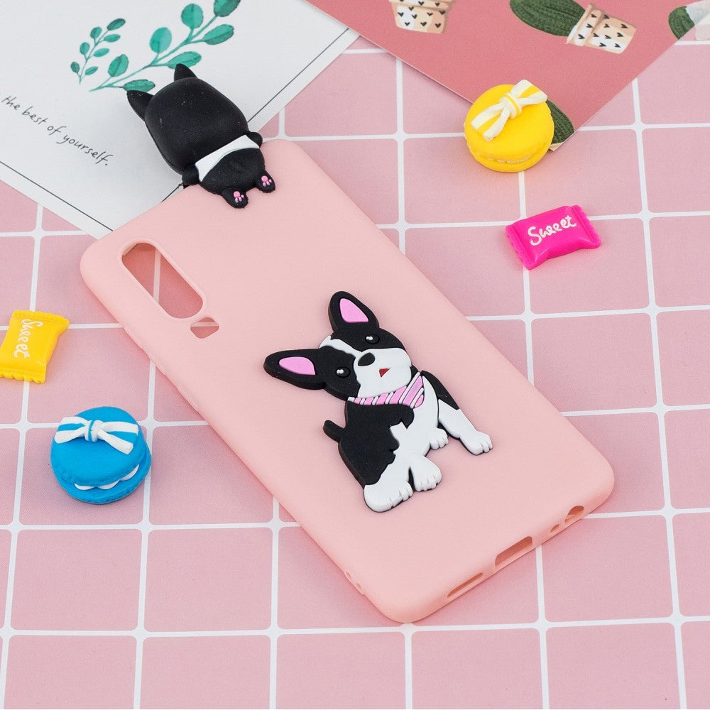 Huawei P30 Flexible Plastic Case 3D - Dog