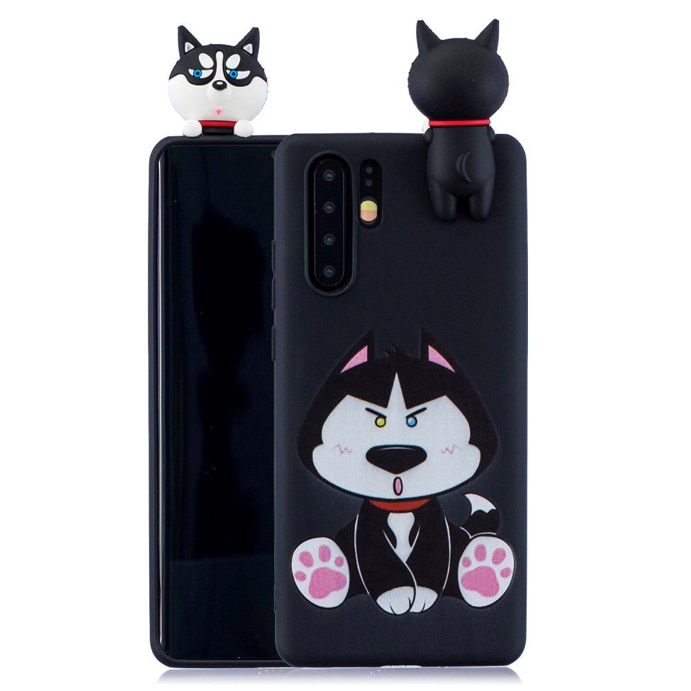 Huawei P30 Pro Flexible Plastic Case 3D Sceptical Dog