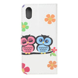 Huawei Y5 (2019) Flip Case w. Two Owls