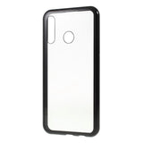 Huawei P30 Lite 360⁰ Magnetic Case w. Glass Back & Front - Black