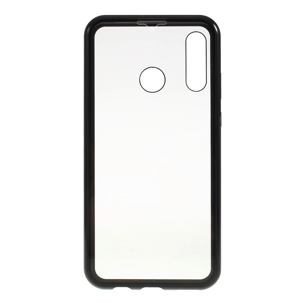 Huawei P30 Lite 360⁰ Magnetic Case w. Glass Back & Front - Black