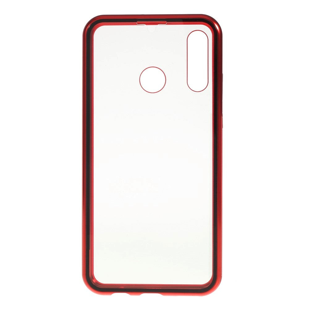 Huawei P30 Lite 360⁰ Magnetic Case w. Glass Back & Front - Red