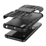 Huawei Y5 (2019) Tough Case w. Stand - Black