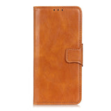 Huawei P40 Pro Neutral Leather Wallet Case Brown