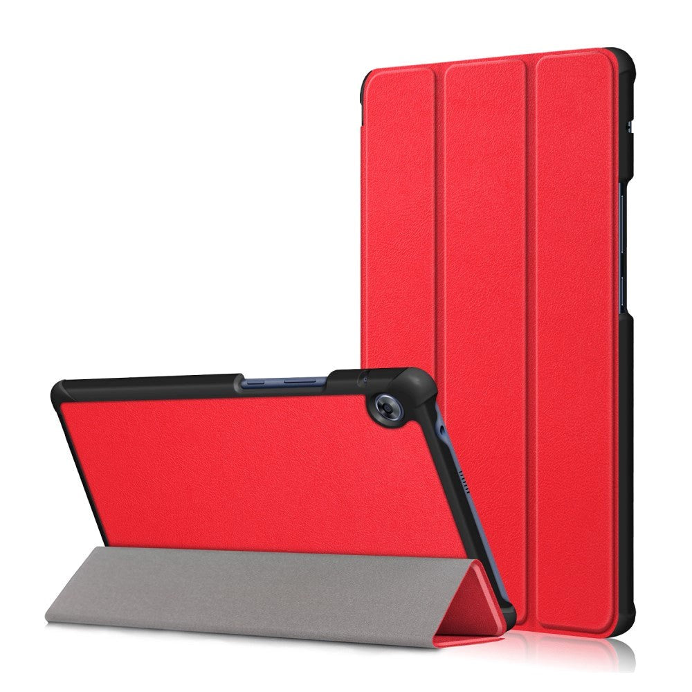 Huawei MatePad T8 8.0 Leather Case w. Tri-Fold - Red