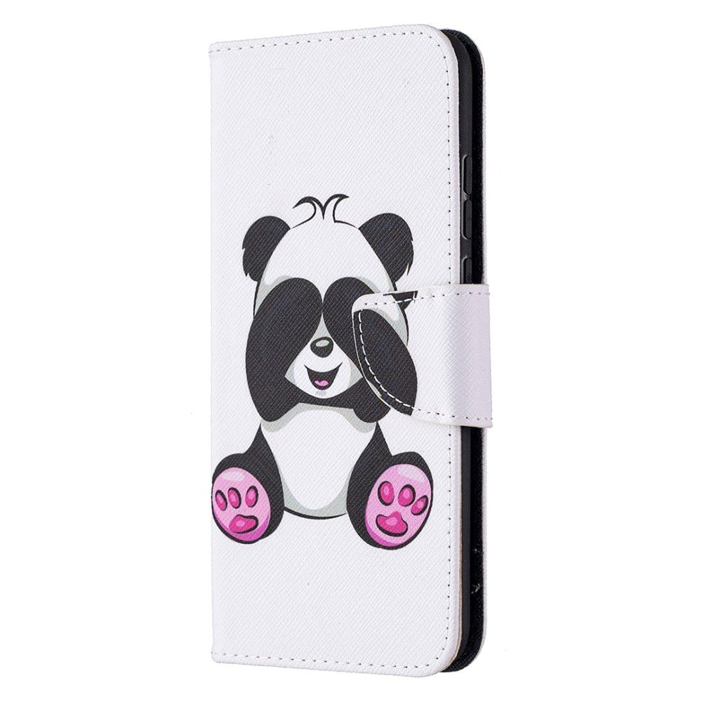 Huawei Honor 9X Lite Leather Wallet Case - Cute Panda