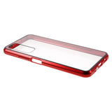 Huawei P Smart 2021 Magnetic Case w. Glass Front & Back - Red