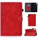 Huawei MatePad 10.4" Soft Leather Case w. Stand & Card Holder - Red