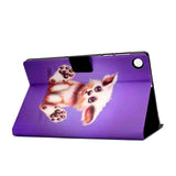 Huawei MatePad T10 / T10s Case w. Stand & Card Holder - Small Cat