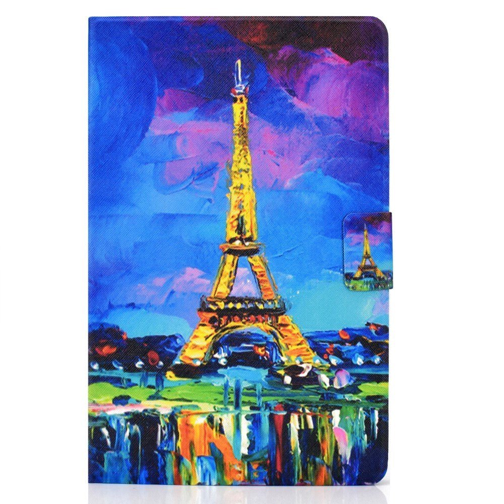 Huawei MatePad T10 / T10s Case w. Stand & Card Holder - Eiffel Tower