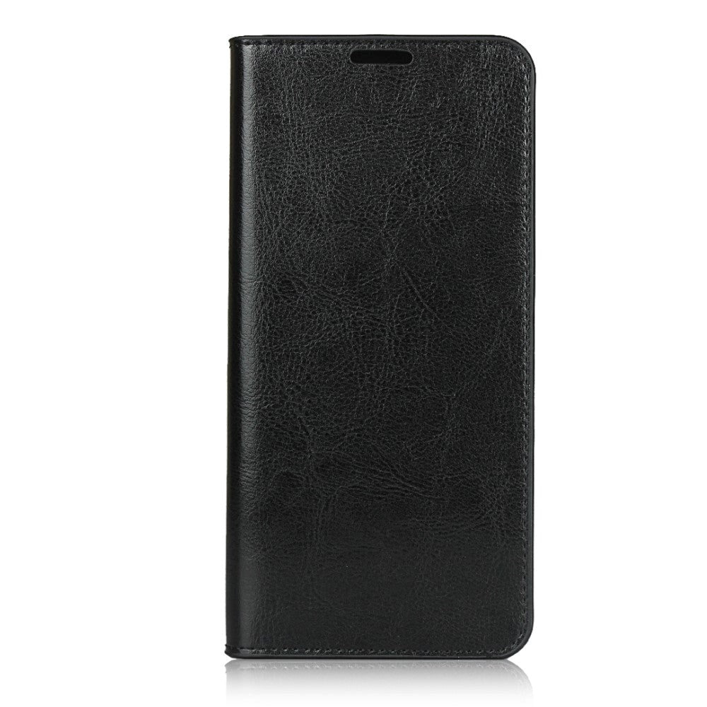 Huawei P Smart (2021) Neutral Leather Wallet Case - Black