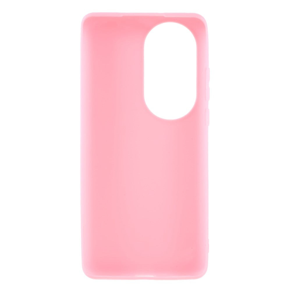 Huawei P50 Pro Flexible Matte Plastic Case - Pink