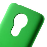 Motorola Moto G7 Power Rubberized Plastic Case Green