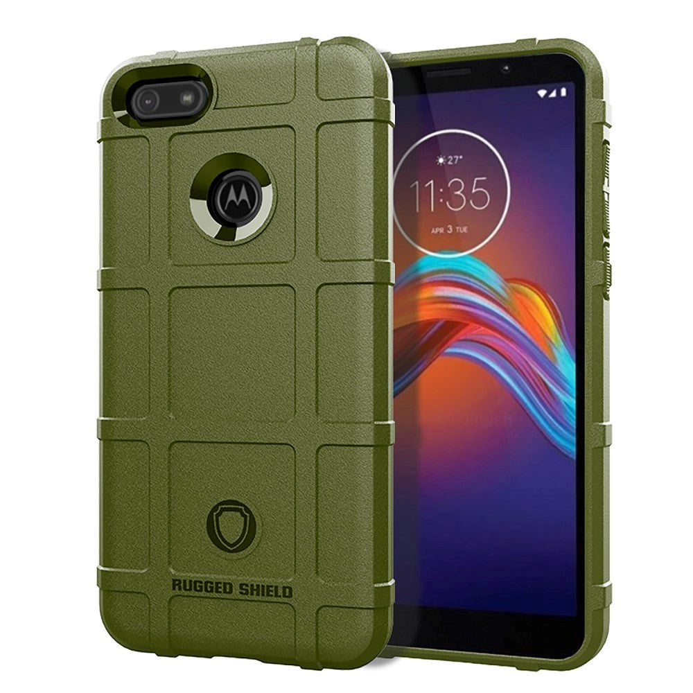 Motorola Moto E6 Play Rugged Shield Case - Green