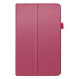 Lenovo Tab M8 (2nd Gen.) 8" Litchi Leather Case with Stand Function & Magnetic Lock - Pink