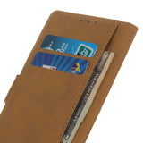 Motorola Moto G Pro Leather Wallet Case - Postcard Cat