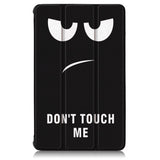 Lenovo Tab M8 (2nd Gen.) 8" Leather Case w. Folding & Standing - "Don't Touch Me"