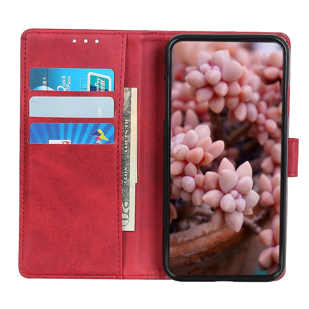 Motorola Moto G Pro Leatherette Wallet Case - Red