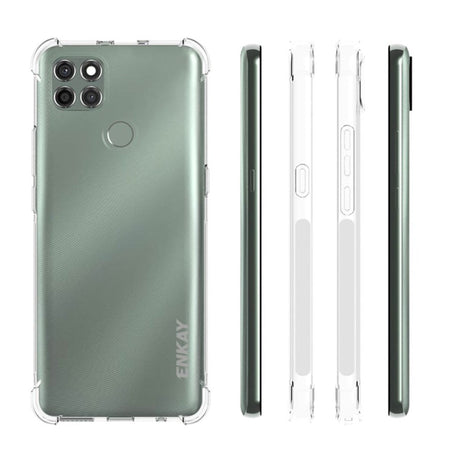 Motorola Moto G9 Power Enkay Anti-Slip Shockproof Case - Transparent