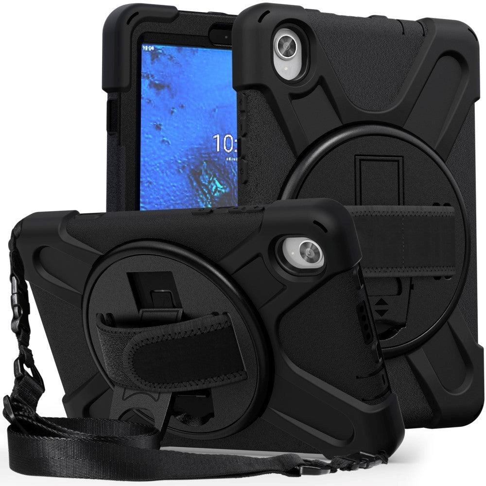 Lenovo Tab M8 (2nd Gen.) 8" Tough Case w. Hand & Shoulder Strap- Black