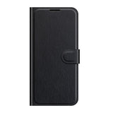 EIDERWOOD Motorola Moto G10 / G20 / G30 Faux Leather Flip Case with Cardholder & Stand Function - Black