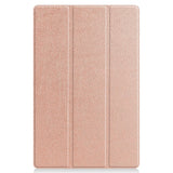 Lenovo Pad Plus Tri-Fold Leather Case - Rose Gold